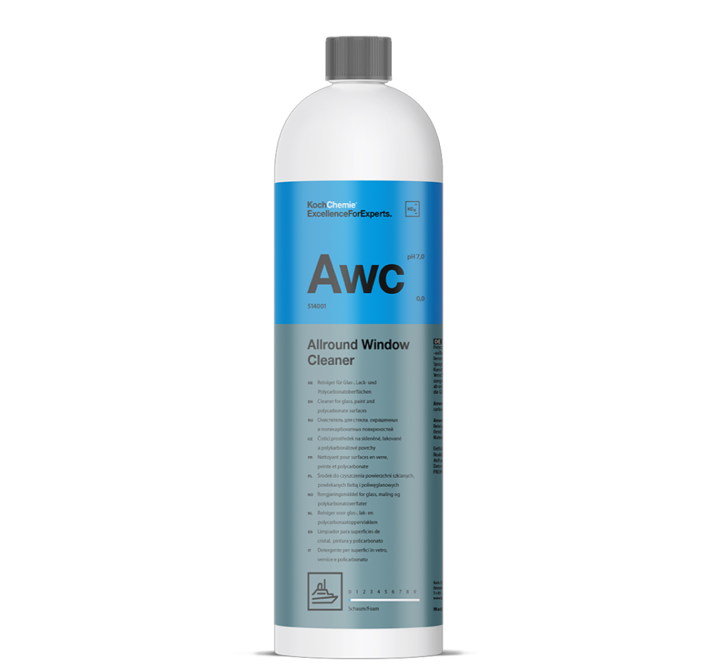 KOCH CHEMIE AWC DETERGENTE PER POLICARBONATO E VETRI PER BARCHE 1L