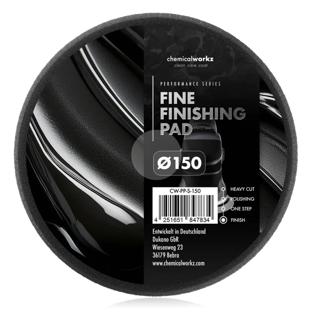 CHEMICALWORKZ TAMPONE DA FINITURA FINISHING PERFORMANCE PAD 150MM