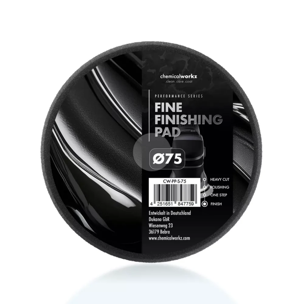 CHEMICALWORKZ TAMPONE DA FINITURA FINISHING PERFORMANCE PAD 75MM