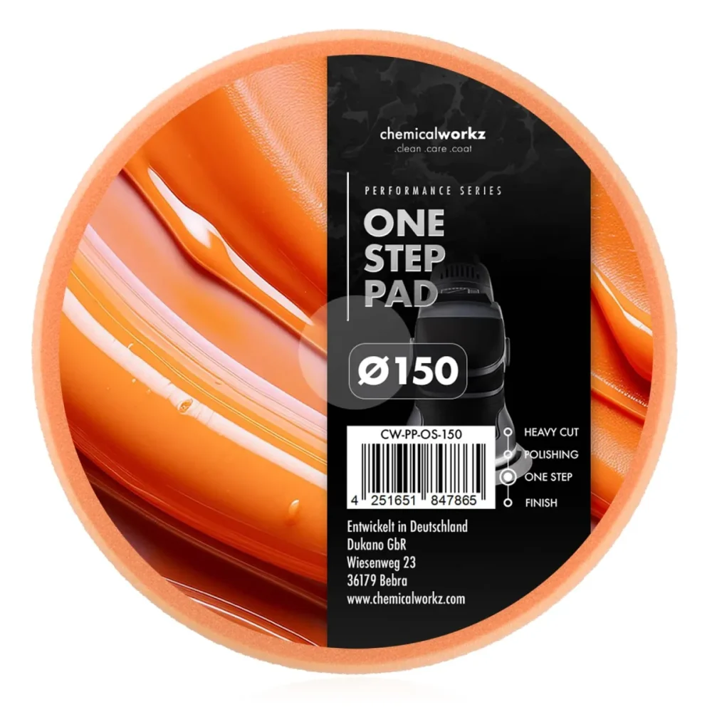 CHEMICALWORKZ TAMPONE DA ONE STEP PERFORMANCE PAD 150MM
