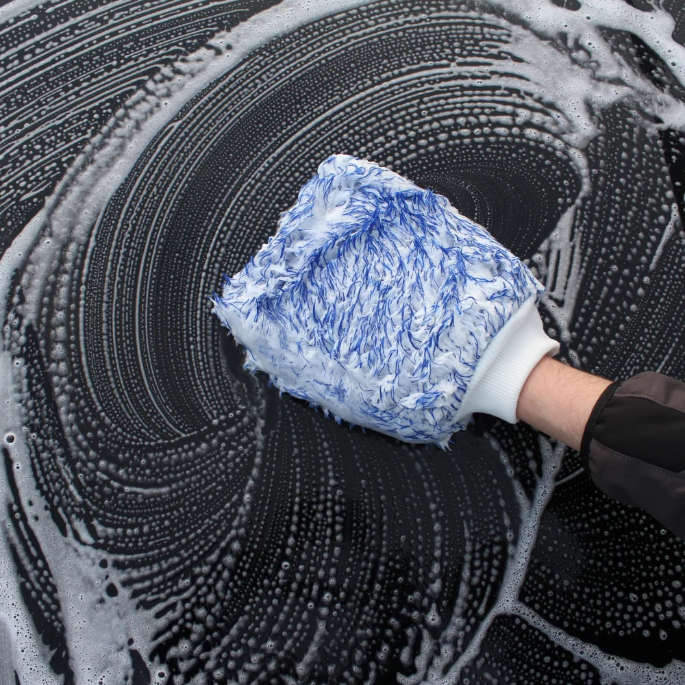 CCD GUANTO DA LAVAGGIO WASH MITT BLU