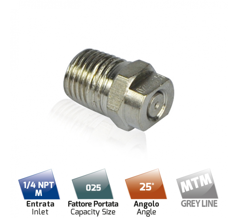 ugello-alta-pressione-hpn31-portata-025-angolo-25-1.png MTM UGELLO ALTA PRESSIONE 25° "025"