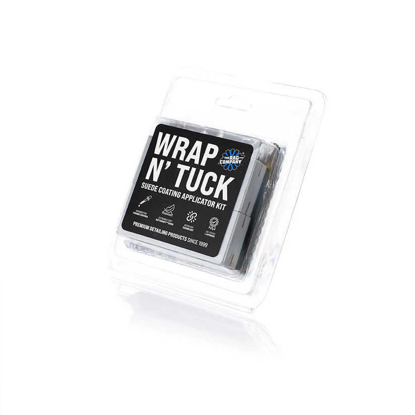 THE RAG COMPANY WRAP N'TUCK SUEDE COATING APPLICATOR KIT