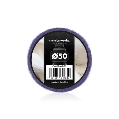 CHEMICALWORKZ TAMPONE IN LANA WOOL CUTTING PERFORMANCE PAD 50MM